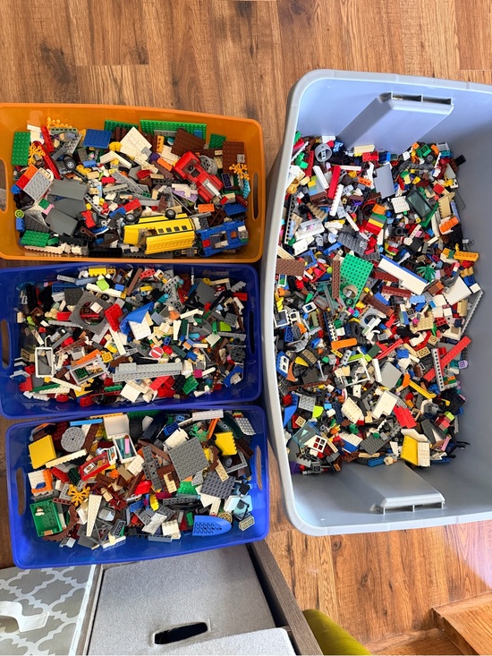Lego Other - Mixed Color LEGO Building Brick Lot -Assorted Bricks & Accessories BY THE POUND